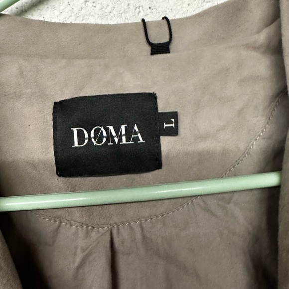 *new* DOMA Genuine Goat Suede Fringed Jacket LARGE - Picture 4 of 6